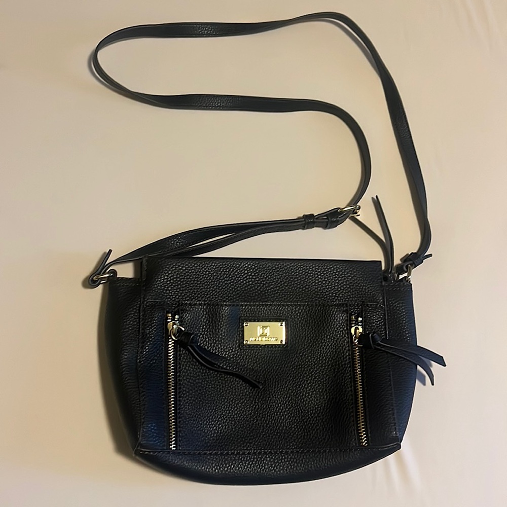 NEW black Liz Claiborne cross body purse